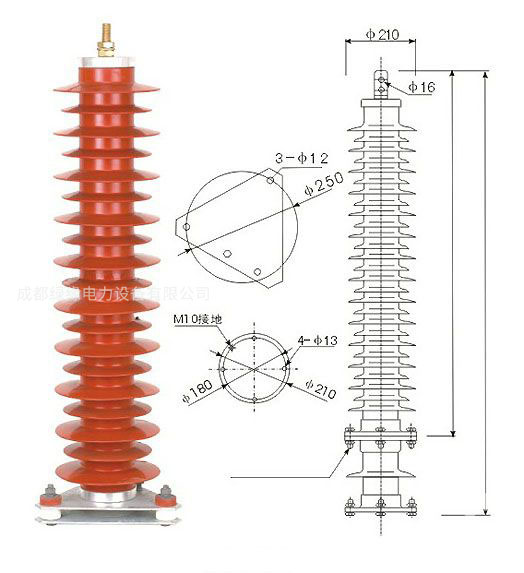 HY10WZ-90/235、HY10WZ-84/221電站型避雷器